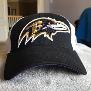 NWOT Sequined Baltimore Ravens Mesh Ball-cap